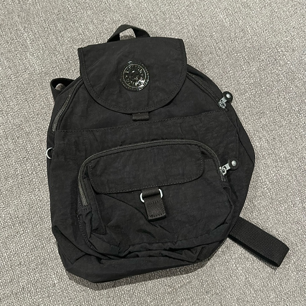 Black Mini Kipling Backpack